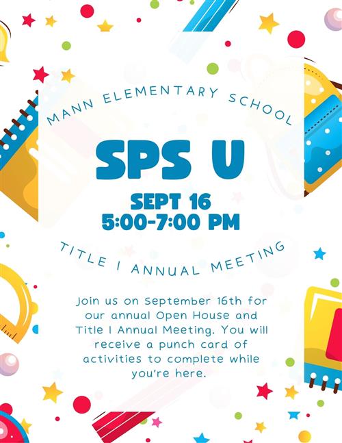  SPS U/Open House